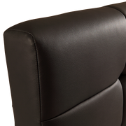 Queen PU Leather Deluxe Bed Frame Black V63-761335