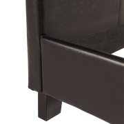 Queen PU Leather Bed Frame Black V63-761375
