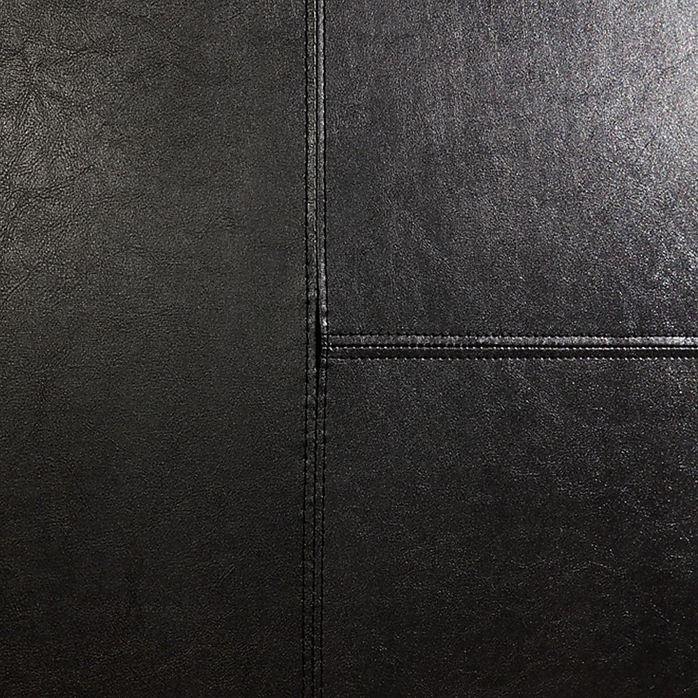 Queen PU Leather Bed Frame Black V63-761375