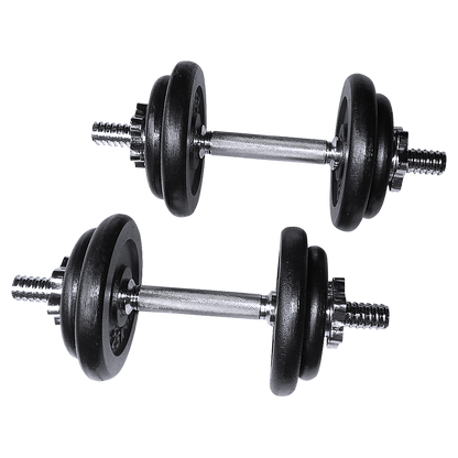 Weight Set Barbell Dumbell Dumb Bell Gym 50kg Plate V63-766445