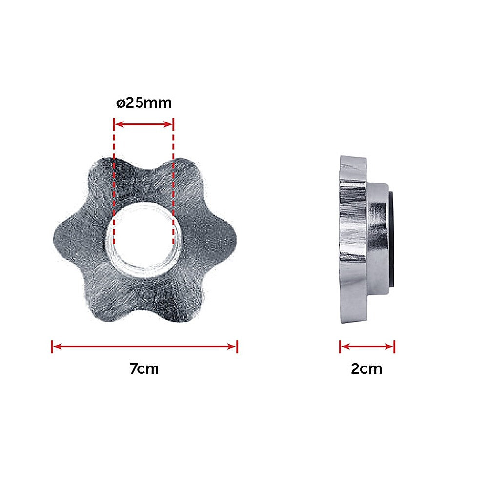 Weight Set Barbell Dumbell Dumb Bell Gym 50kg Plate V63-766445