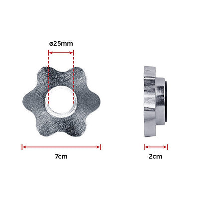 Weight Set Barbell Dumbell Dumb Bell Gym 50kg Plate V63-766445