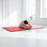 Folding Red Exercise Mat - Gymnastics, Martial Arts, Yoga, Karate & Judo Training V63-766455