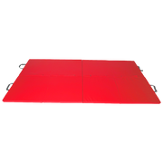 Folding Red Exercise Mat - Gymnastics, Martial Arts, Yoga, Karate & Judo Training V63-766455