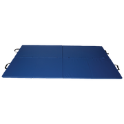 Folding Blue Exercise Mat - Gymnastics, Martial Arts, Yoga, Karate & Judo Training V63-766465
