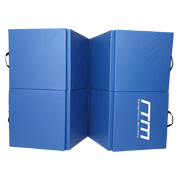 Folding Blue Exercise Mat - Gymnastics, Martial Arts, Yoga, Karate & Judo Training V63-766465