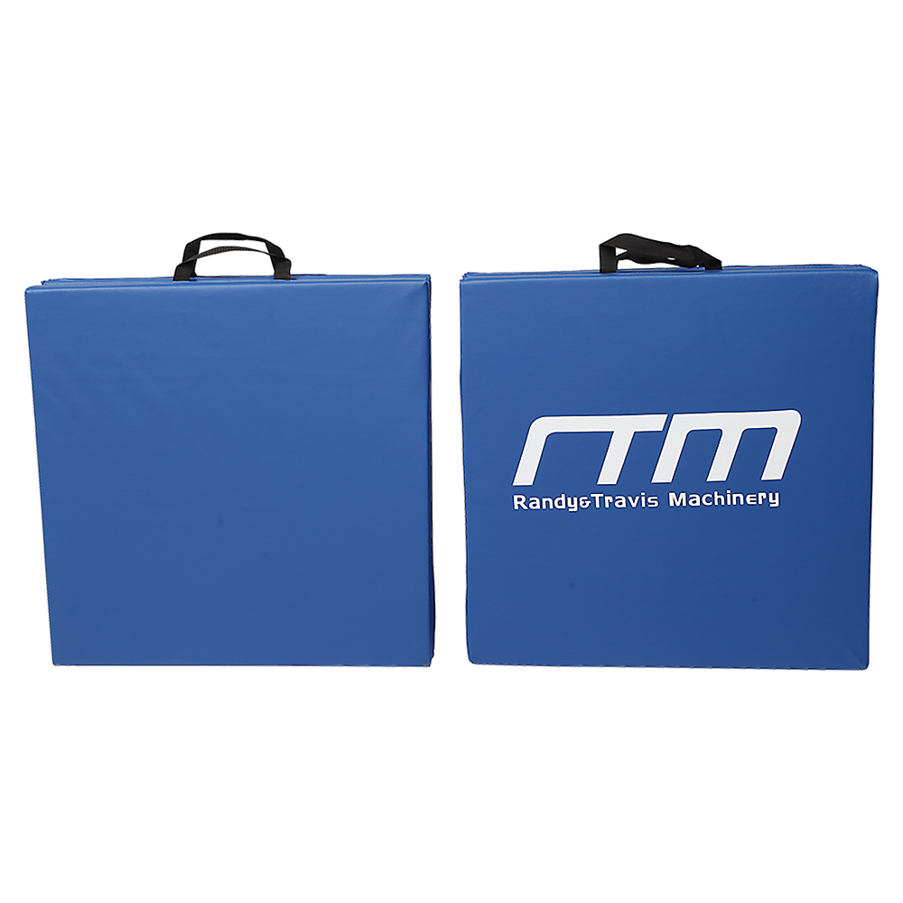 Folding Blue Exercise Mat - Gymnastics, Martial Arts, Yoga, Karate & Judo Training V63-766465