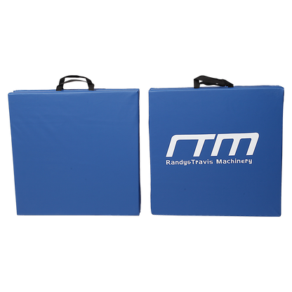 Folding Blue Exercise Mat - Gymnastics, Martial Arts, Yoga, Karate & Judo Training V63-766465