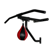 Wall Chin Up & Pull Up Bar with Punching Bag and Speedball Station Combo V63-766475
