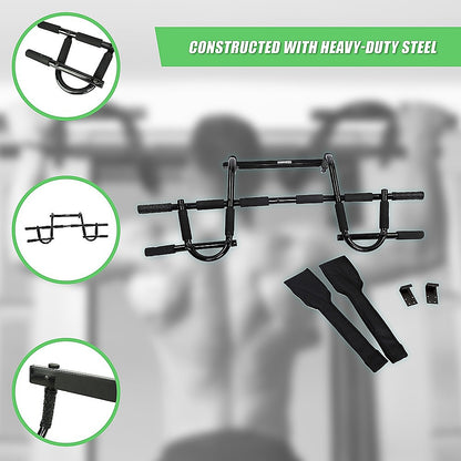 Professional Doorway Pull Up Bar - Chin Up Gym Exercise Bar for Home Workouts V63-766525