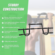 Professional Doorway Pull Up Bar - Chin Up Gym Exercise Bar for Home Workouts V63-766525