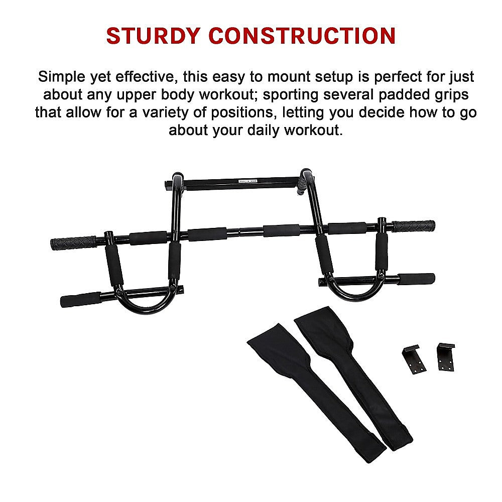 Professional Doorway Pull Up Bar - Chin Up Gym Exercise Bar for Home Workouts V63-766525