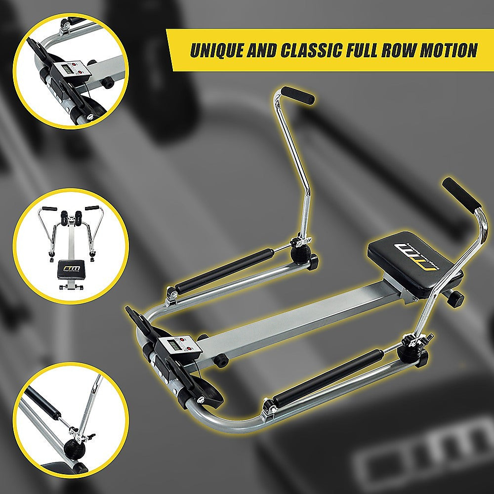 Rowing Machine Rower Exercise Fitness Gym V63-766565