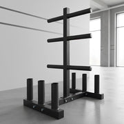 Olympic Weight Tree Bar Rack Holder Storage V63-766605