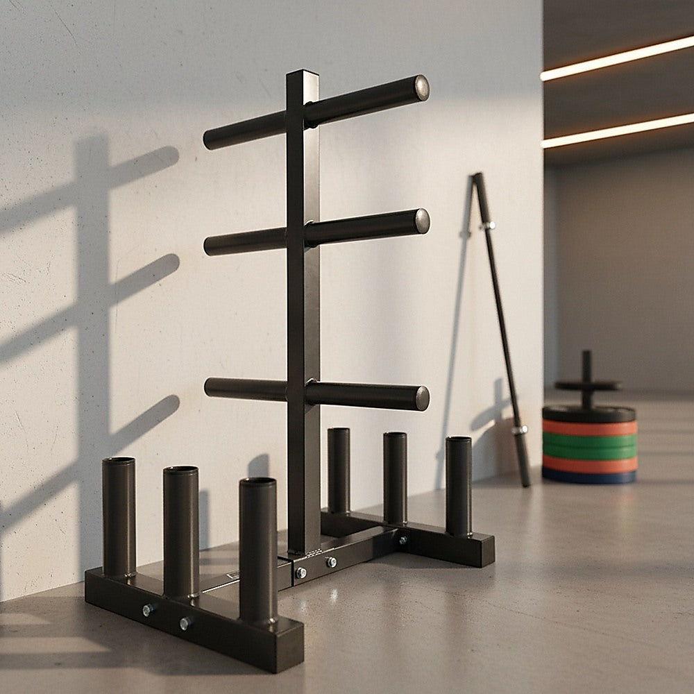 Olympic Weight Tree Bar Rack Holder Storage V63-766605