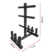 Olympic Weight Tree Bar Rack Holder Storage V63-766605
