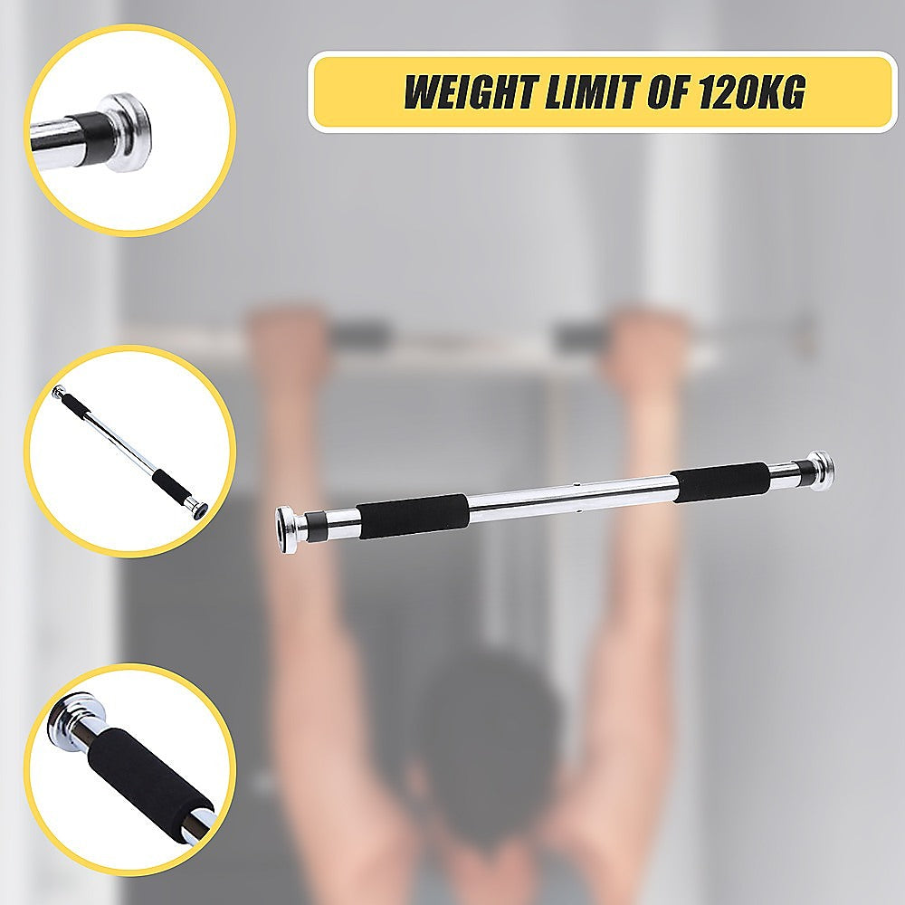 Portable Doorway Chin Up Bar - Pull Up & Upper Body Training Home Gym V63-766615