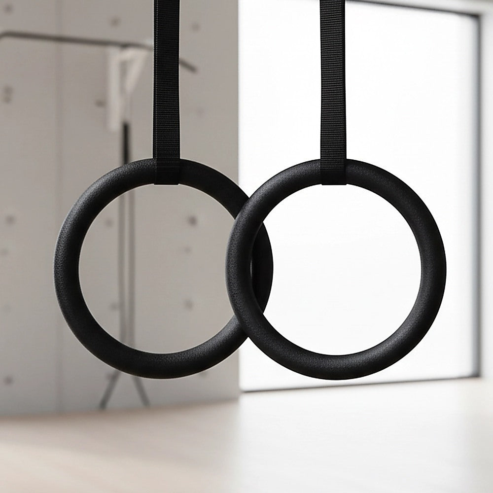 Gymnastic Rings - Adjustable Exercise Training Rings for Home & CrossFit Workouts V63-766635