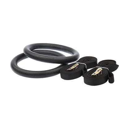 Gymnastic Rings - Adjustable Exercise Training Rings for Home & CrossFit Workouts V63-766635