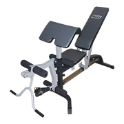 FID Flat Incline Decline Bench Press w/ Leg Extension V63-766645