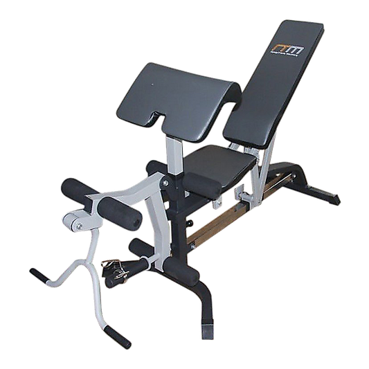 FID Flat Incline Decline Bench Press w/ Leg Extension V63-766645
