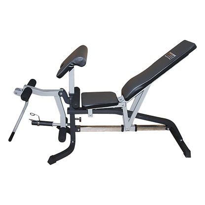 FID Flat Incline Decline Bench Press w/ Leg Extension V63-766645