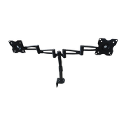 Two-Screen 10-25" Desk Monitor TV Plasma LED LCD Work Mount V63-767985