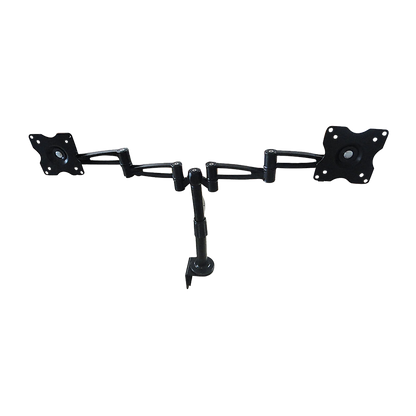 Two-Screen 10-25" Desk Monitor TV Plasma LED LCD Work Mount V63-767985