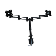 Two-Screen 10-25" Desk Monitor TV Plasma LED LCD Work Mount V63-767985