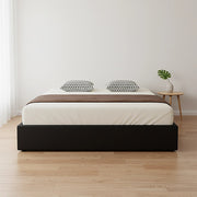 PU Leather Double Bed Ensemble Frame