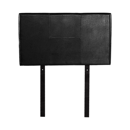 PU Leather Single Bed Headboard Bedhead - Black V63-768065