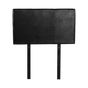 PU Leather Single Bed Headboard Bedhead - Black V63-768065