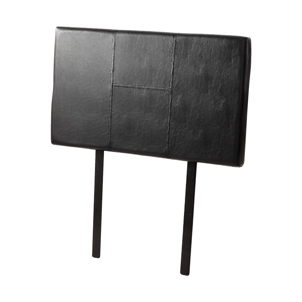 PU Leather Single Bed Headboard Bedhead - Black V63-768065