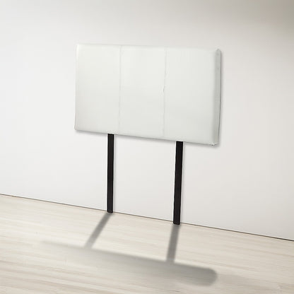 PU Leather Single Bed Headboard Bedhead - White V63-768085