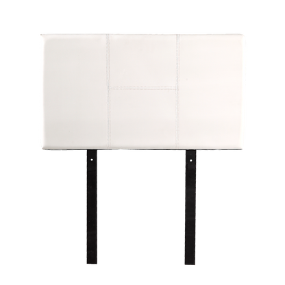 PU Leather Single Bed Headboard Bedhead - White V63-768085