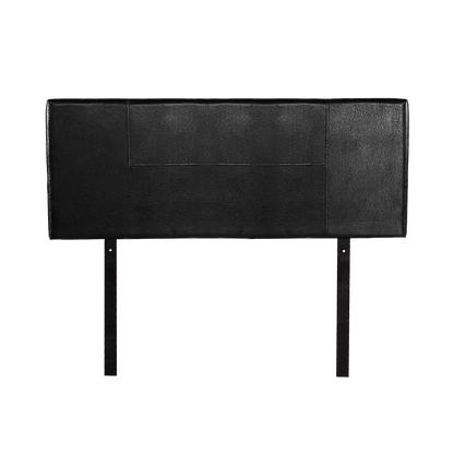 PU Leather Double Bed Headboard Bedhead - Black V63-768095