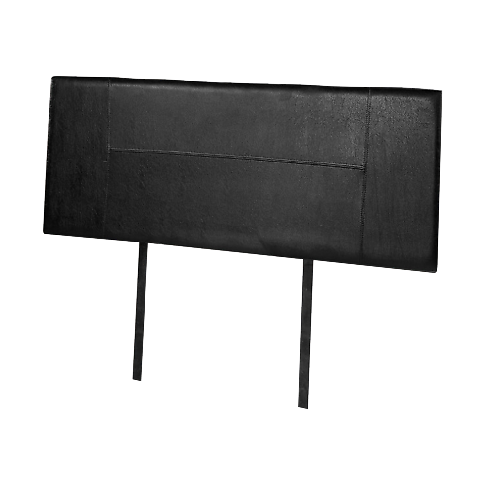 PU Leather Double Bed Headboard Bedhead - Black V63-768095