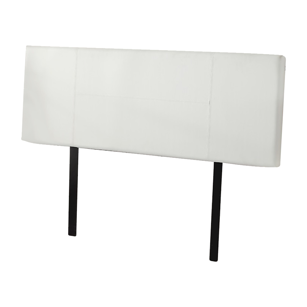 PU Leather Double Bed Headboard Bedhead - White V63-768115