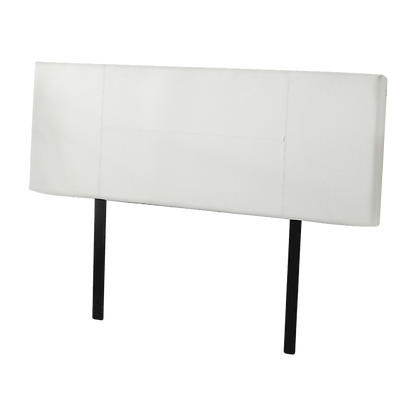 PU Leather Double Bed Headboard Bedhead - White V63-768115