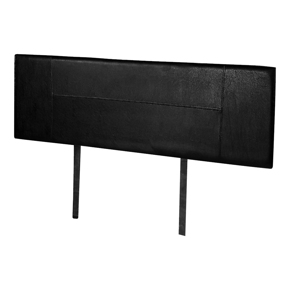 PU Leather Queen Bed Headboard Bedhead - Black V63-768125