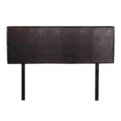 PU Leather Queen Bed Headboard Bedhead - Brown V63-768135