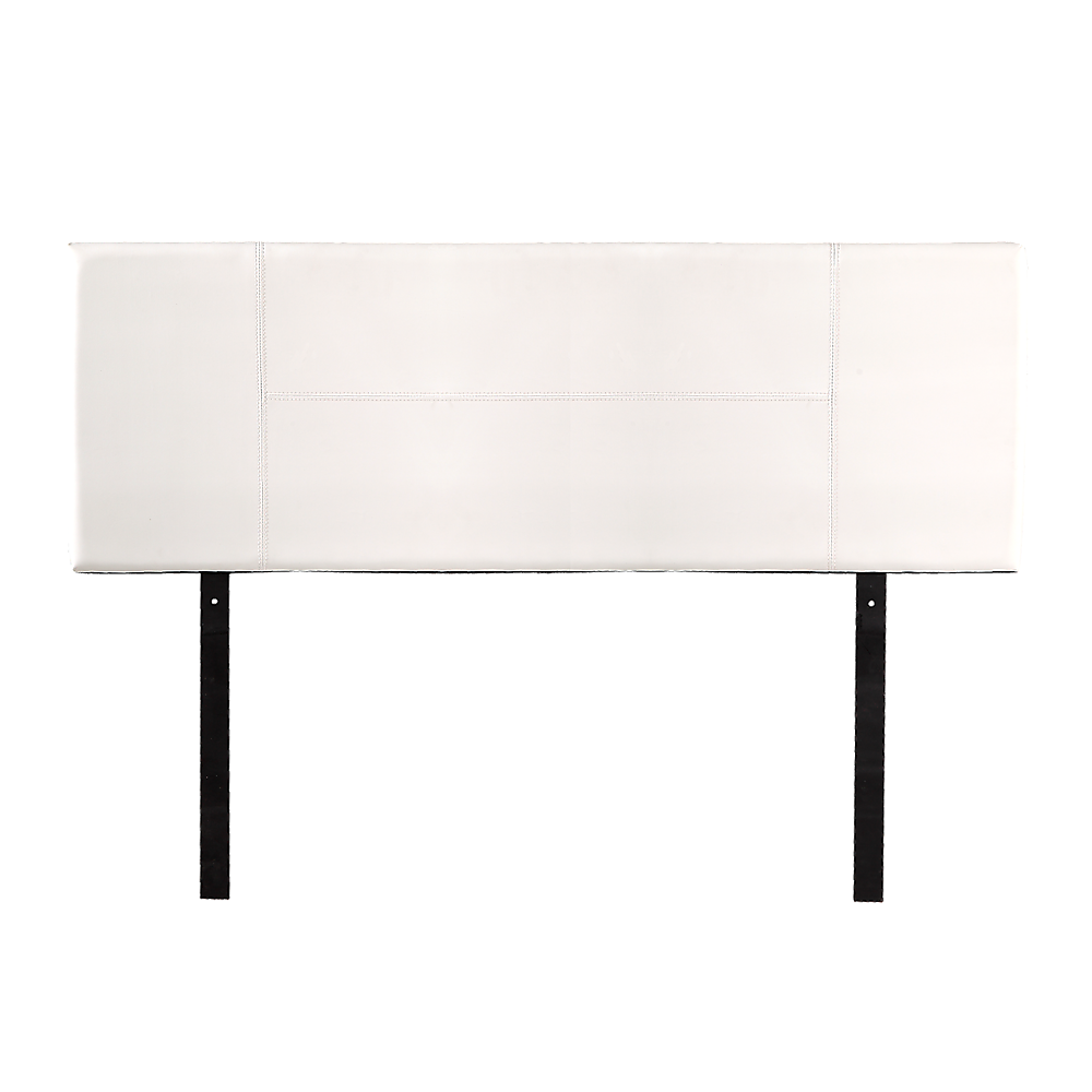 PU Leather Queen Bed Headboard Bedhead - White V63-768145
