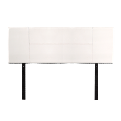 PU Leather Queen Bed Headboard Bedhead - White V63-768145
