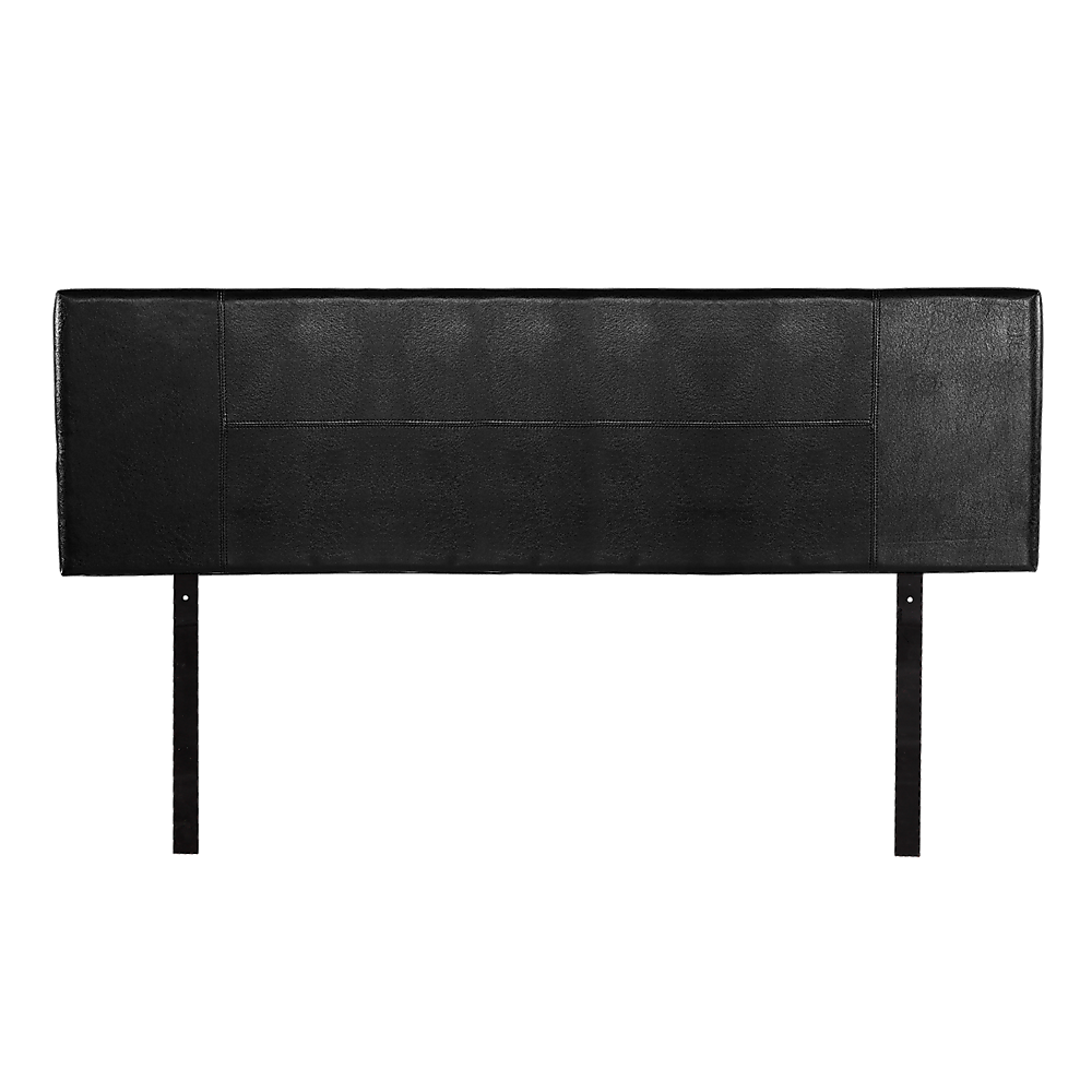 PU Leather King Bed Headboard Bedhead - Black V63-768155