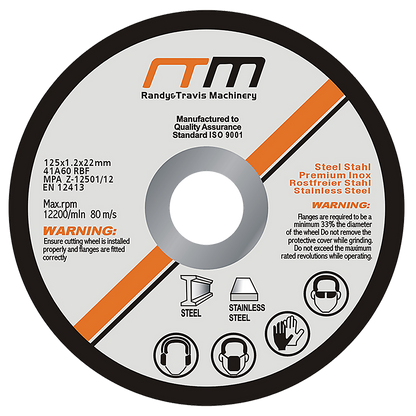 125mm 5" Cutting Disc Wheel for Angle Grinder x25 V63-768655