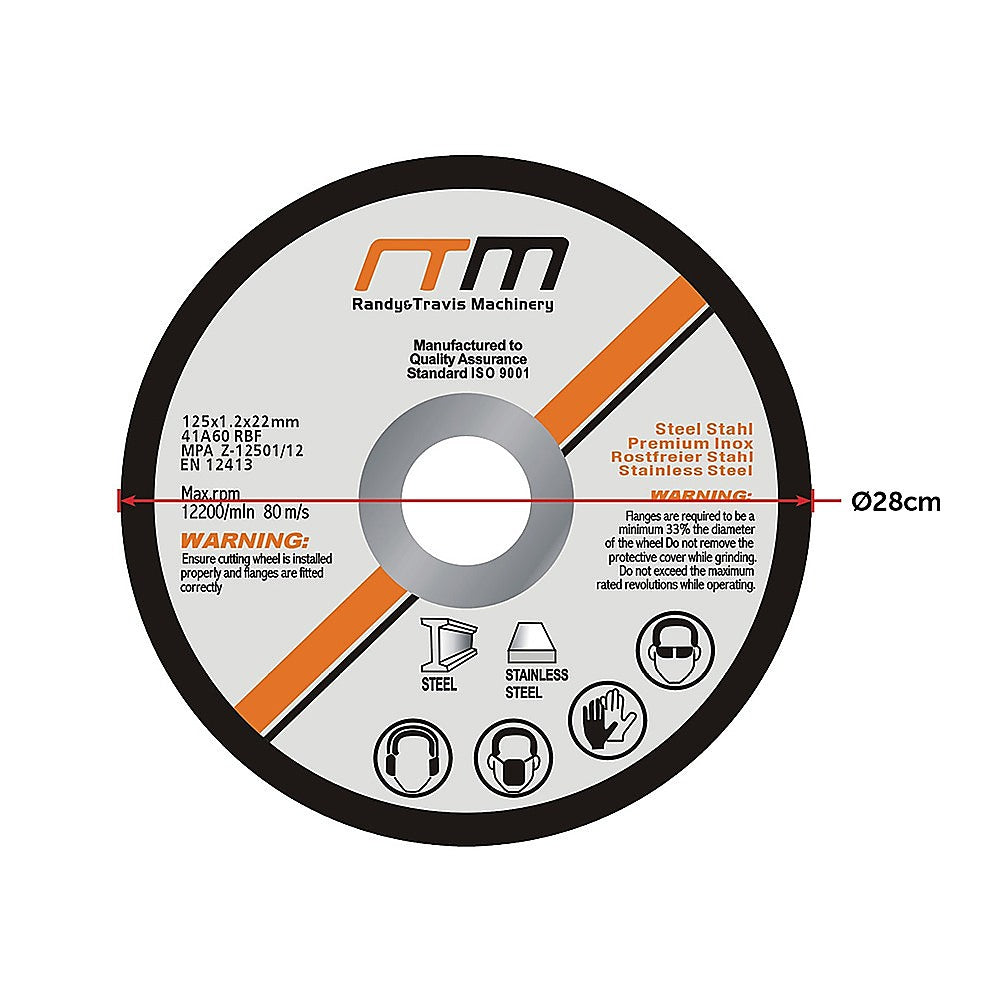 125mm 5" Cutting Disc Wheel for Angle Grinder x25 V63-768655