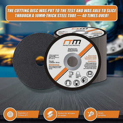 125mm 5" Cutting Disc Wheel for Angle Grinder x50 V63-768665