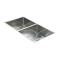 865x440mm Handmade Stainless Steel Undermount / Topmount Kitchen Sink with Waste V63-770025