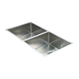 865x440mm Handmade Stainless Steel Undermount / Topmount Kitchen Sink with Waste V63-770025