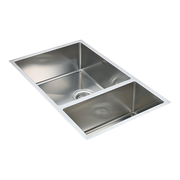 715x440mm Handmade Stainless Steel Undermount / Topmount Kitchen Sink with Waste V63-770035